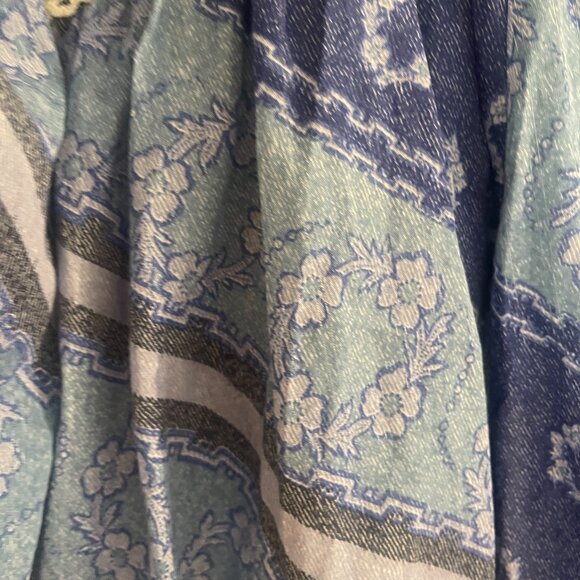 035 Free People Day Dreaming Mini in Blue Combo NWT Size Small - Picture 12 of 12